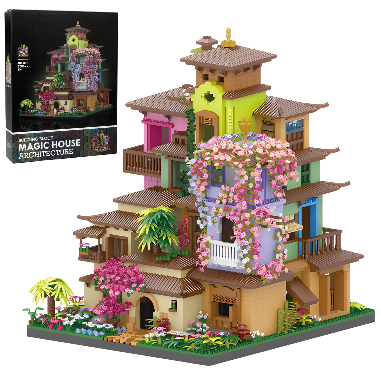 CAXIMSY Casa del Árbol Mágico Villa de Cerezo con Tira de