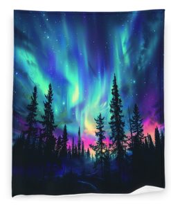 Manta de Franela Suave para Cama y Sofá Aurora 50" x 60"