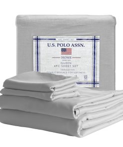 Juego de sábanas de 100% algodón U.S. Polo Assn. - 144