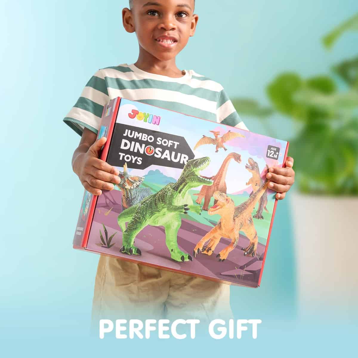 Juguetes de Dinosaurios Grandes JOYIN para Niños Pequeños, - Imagen 8