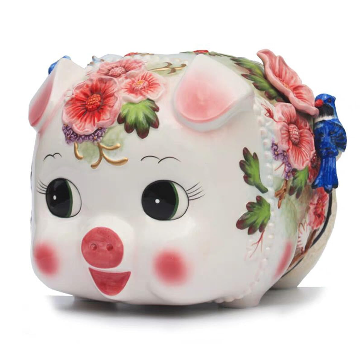 Alcancía de cerámica FORLONG Caja de dinero, diseño de