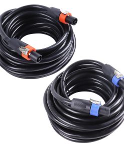 Paquete de 2 cables de 12 pies SUNNAREPOON, calibre 12, 4