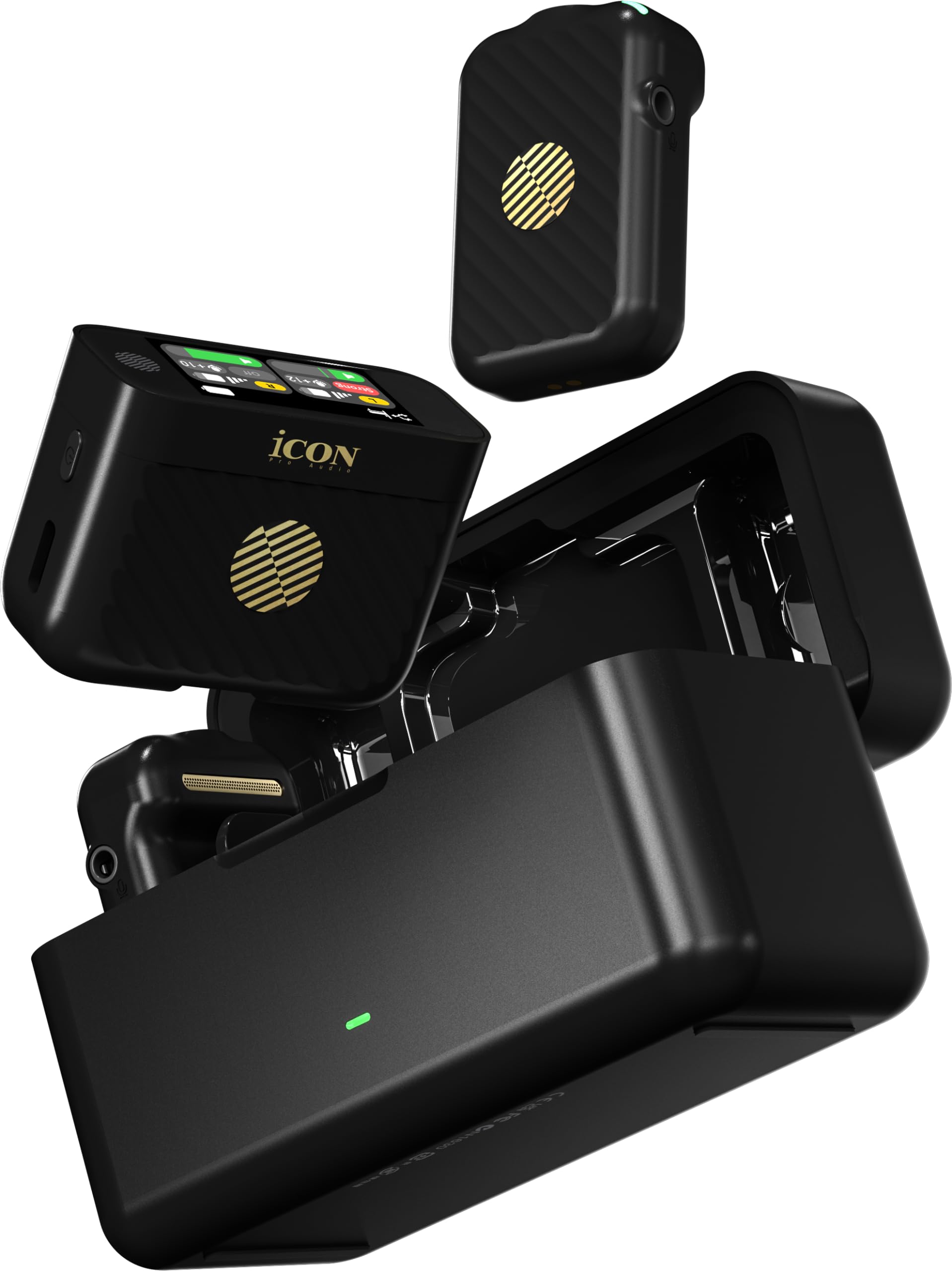 iCON Pro Audio AirMic Pro (2 TX + 1 RX + Estuche de Carga) - Imagen 3