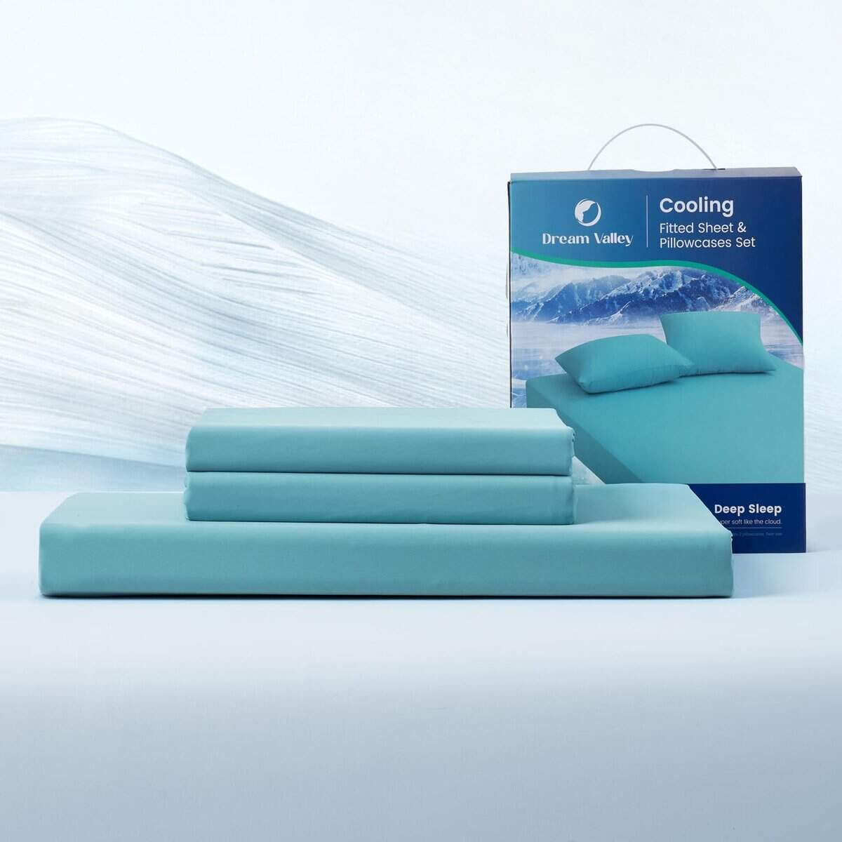 Juego de sábanas ajustables tamaño Queen Dream Valley� con