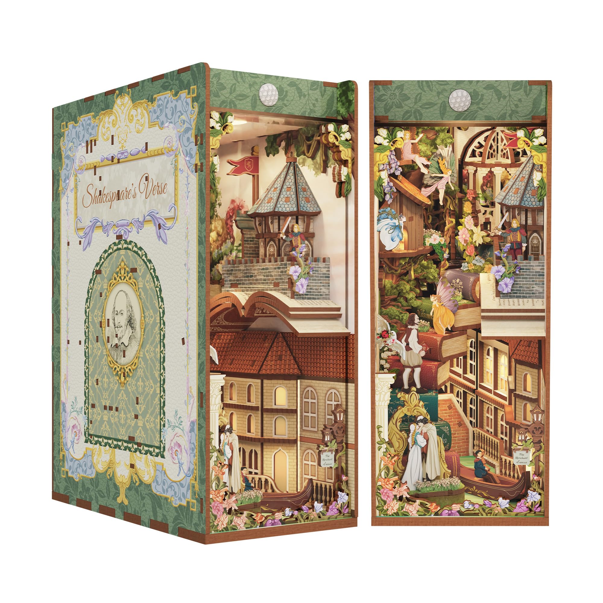 Kit de Libro de Rinconcito Tonecheer x British Library DIY,