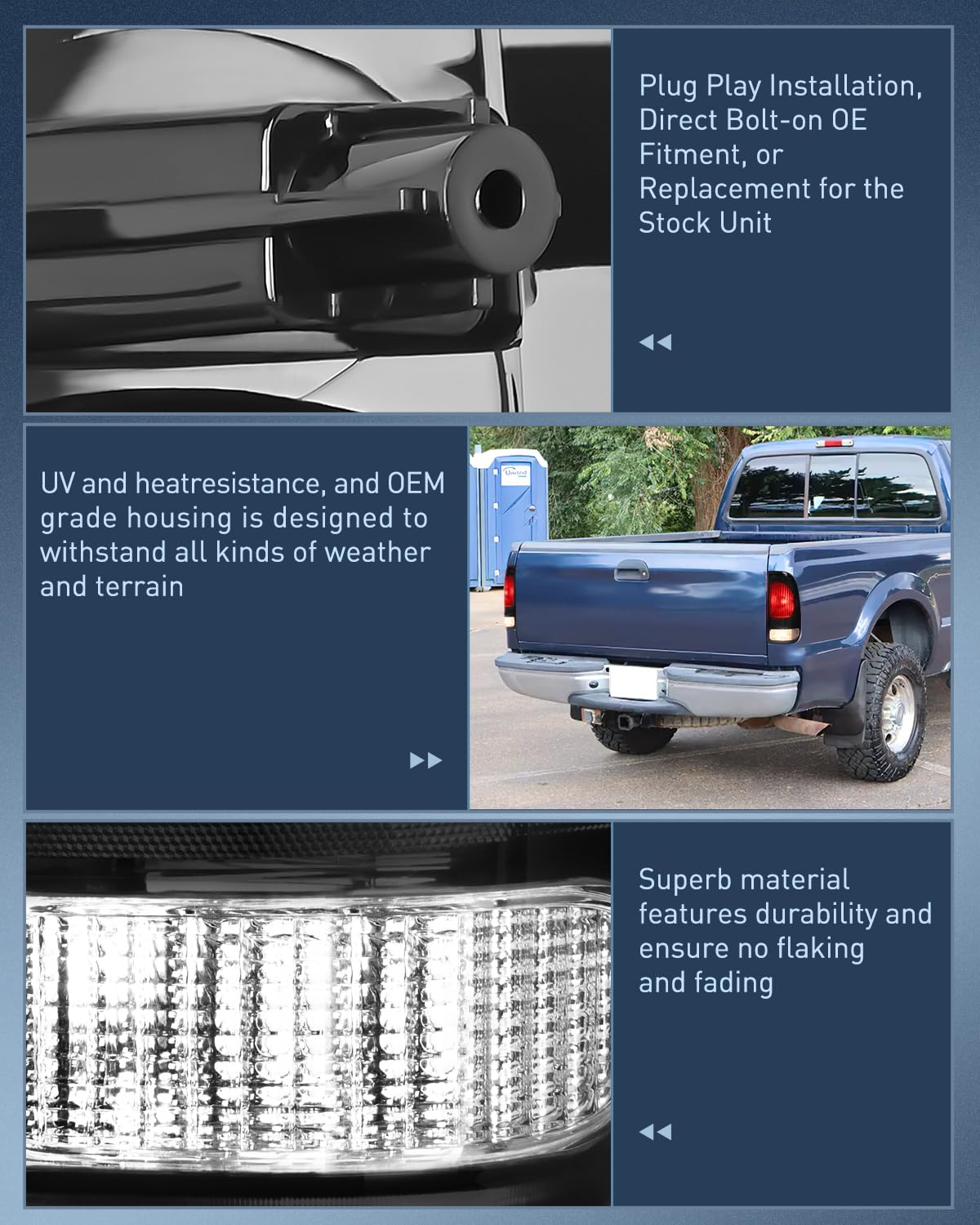 Conjunto de faros traseros Nilight compatible con Ford F150 - Imagen 6