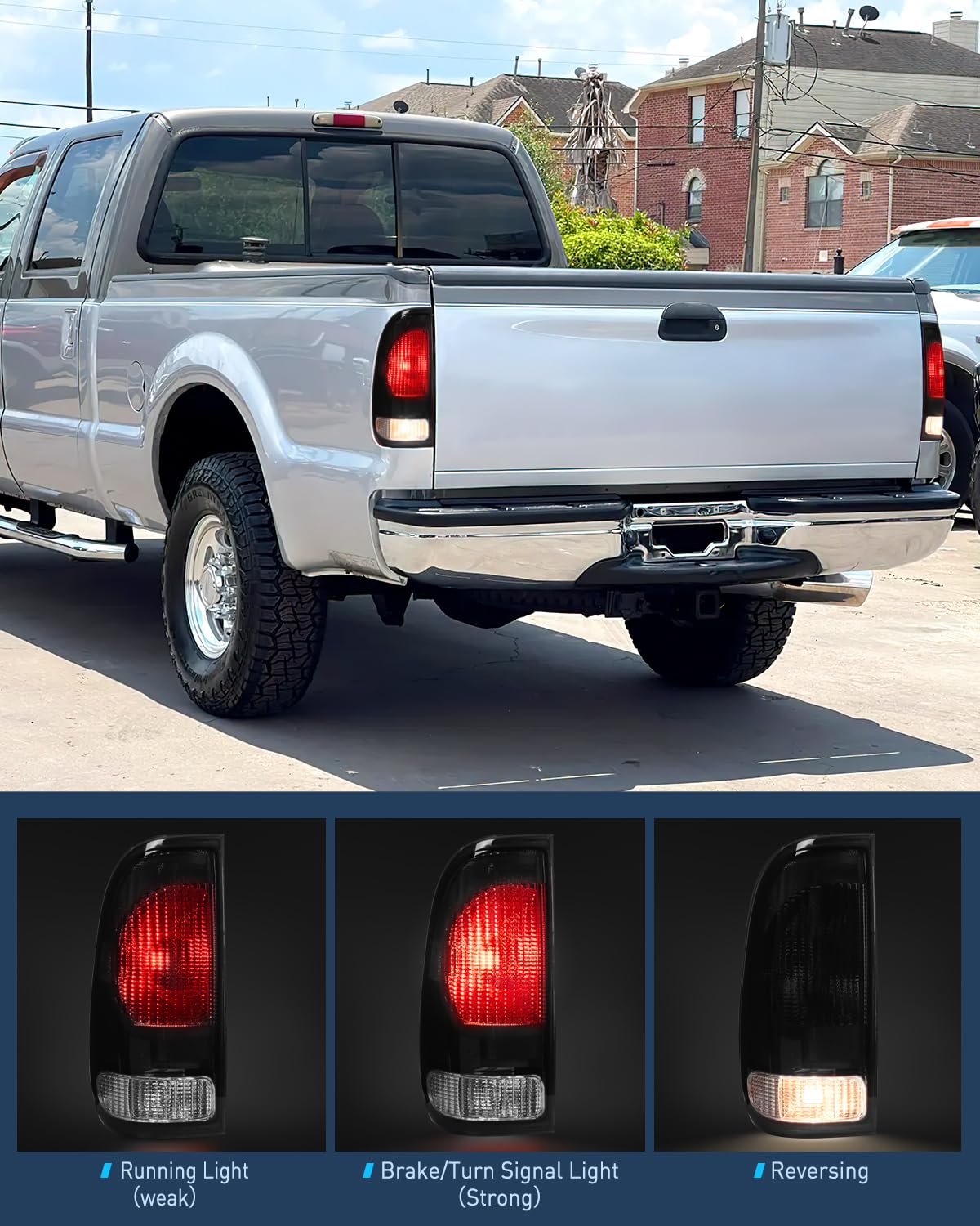 Conjunto de faros traseros Nilight compatible con Ford F150 - Imagen 4