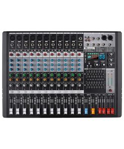 Doslnlya EX12 Mezclador de 12 Canales con Bluetooth y 99