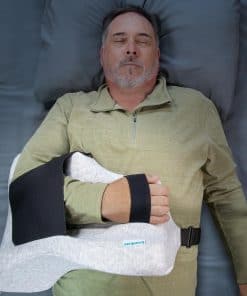 Almohada para Dormir en el Hombro - Soporte -Gris