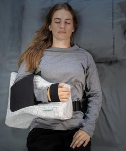 Almohada para Dormir en el Hombro - Soporte -Gris