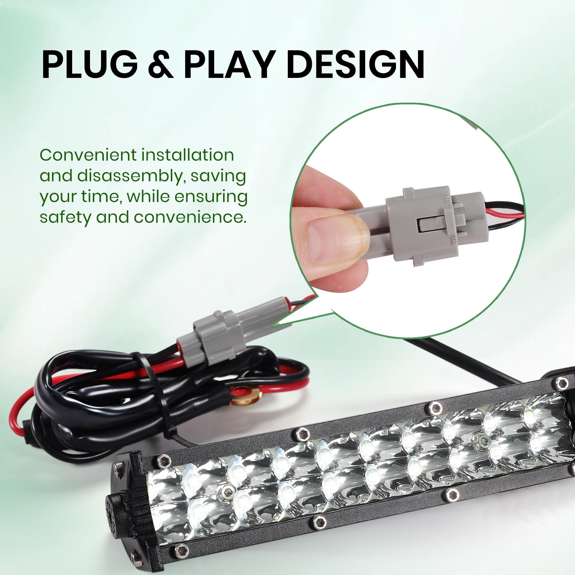 Barra de luz para motocicletas todoterreno universal para - Imagen 6