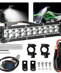 Barra de luz para motocicletas todoterreno universal para