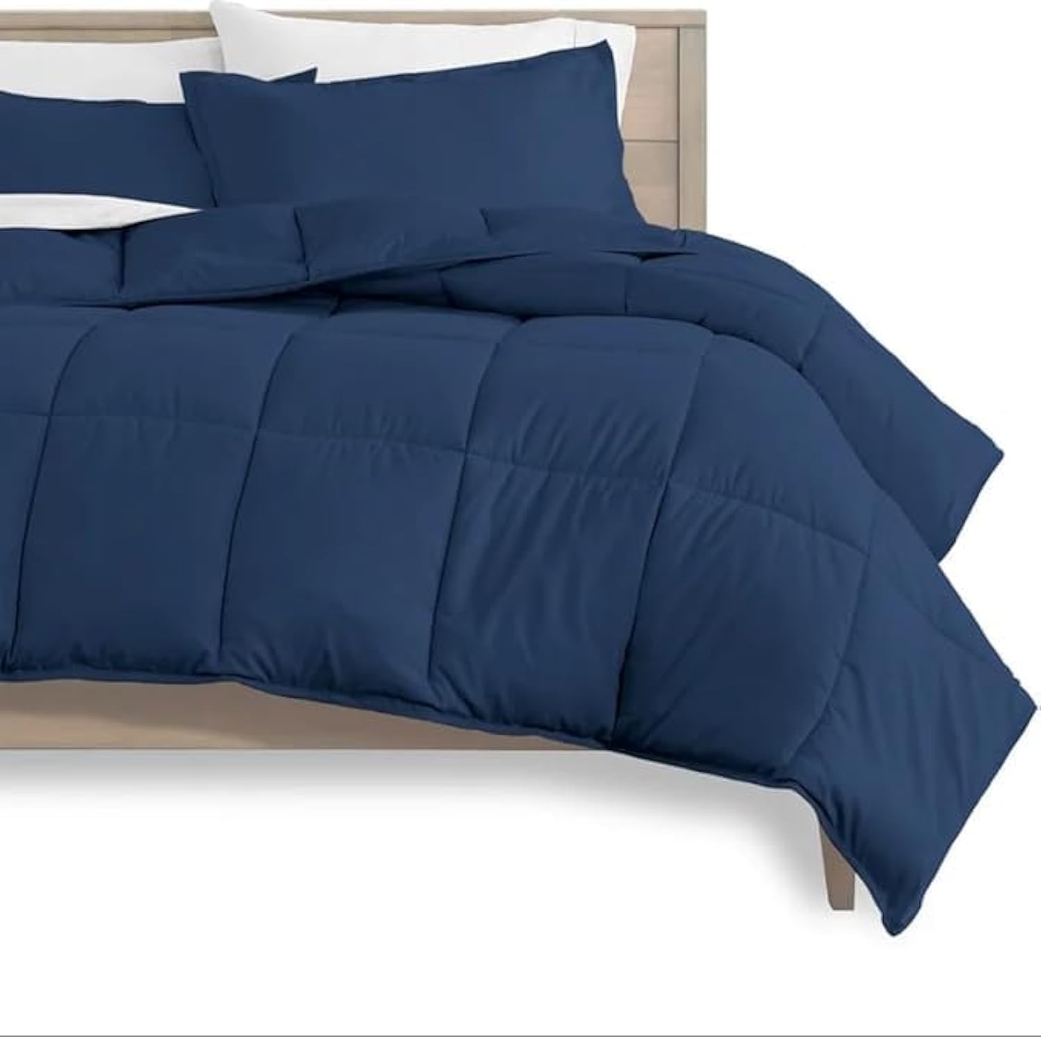 Juego de Cama Bella Home Bamboo 1800 con Edredón,