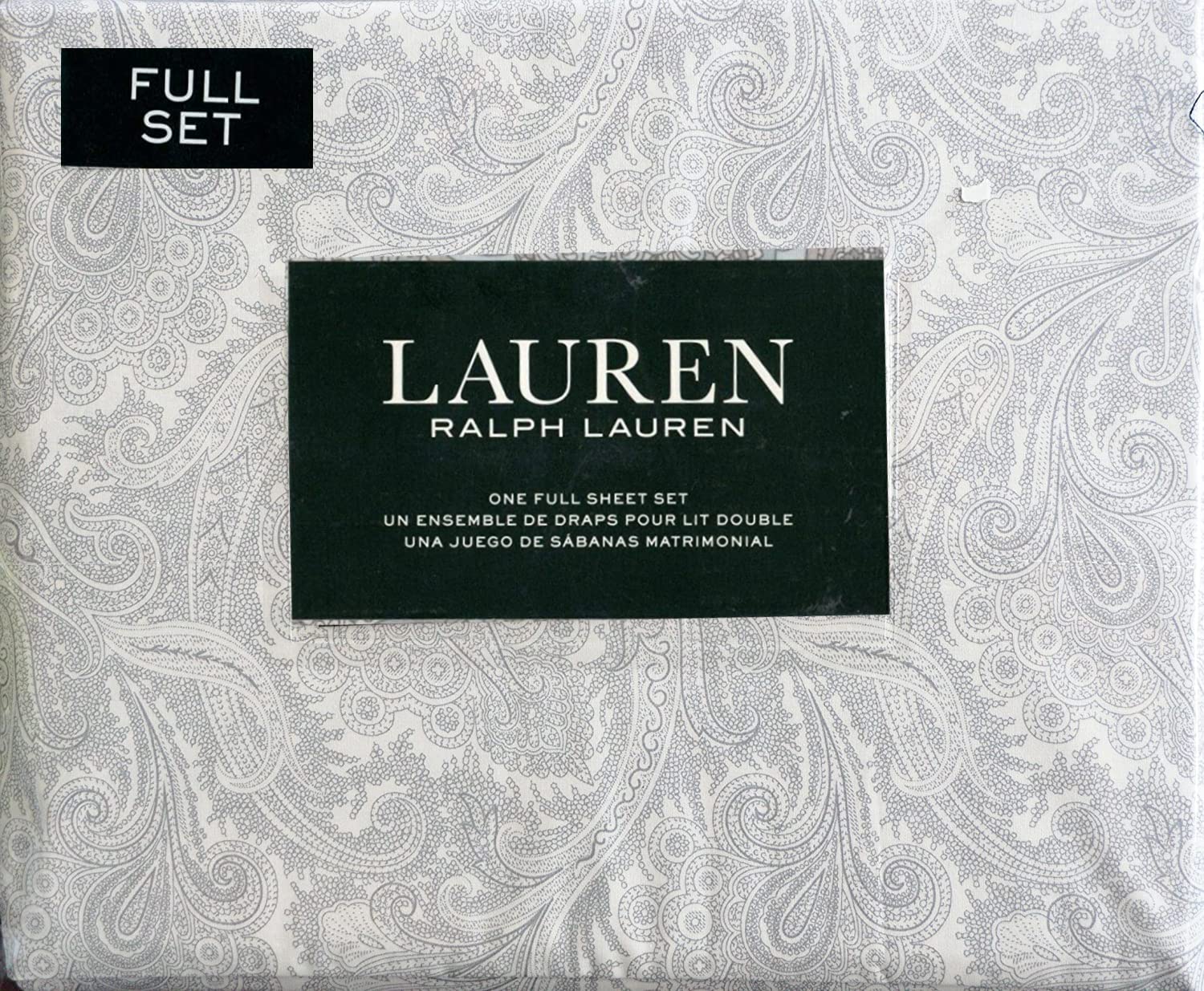 Juego de Sábanas de la Colección Lauren Home- sábanas de