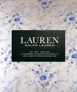 Juego de sábanas lujosas Lauren Home Collection- Bolsillos