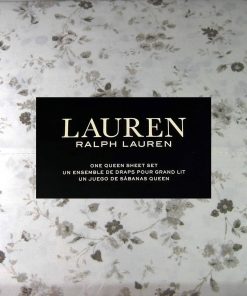Juego de Sábanas de Lujo Lauren Home Collection -Grises con