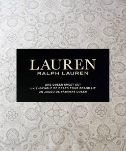 Juego de Sábanas de Lujo Lauren Home Collection -Gris Eliza