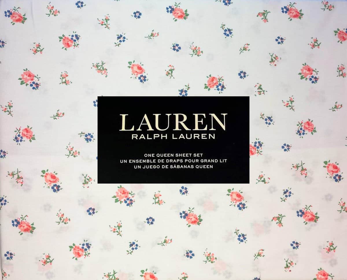 Juego de Sábanas de la Colección Lauren Home - Sábanas de