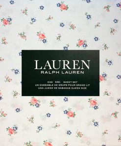 Conjunto de sábanas lujosas Lauren Home Collection -