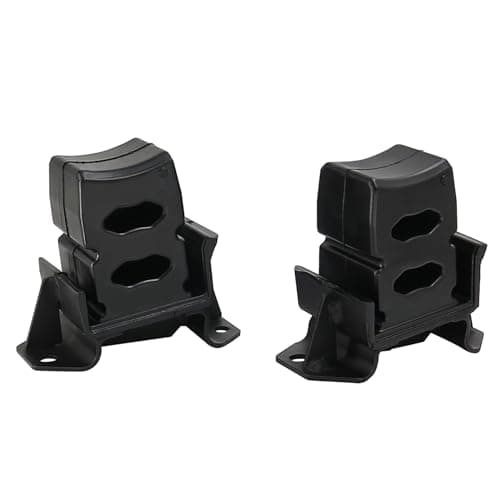 1 Par Amortiguador de Tope de Eje Trasero Izquierda y