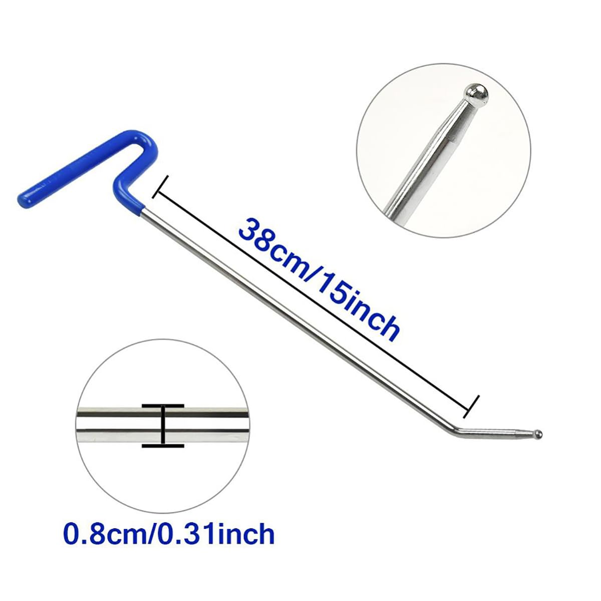 Kit de Reparación de Abolladuras LadyRosian 14PCS - Imagen 5