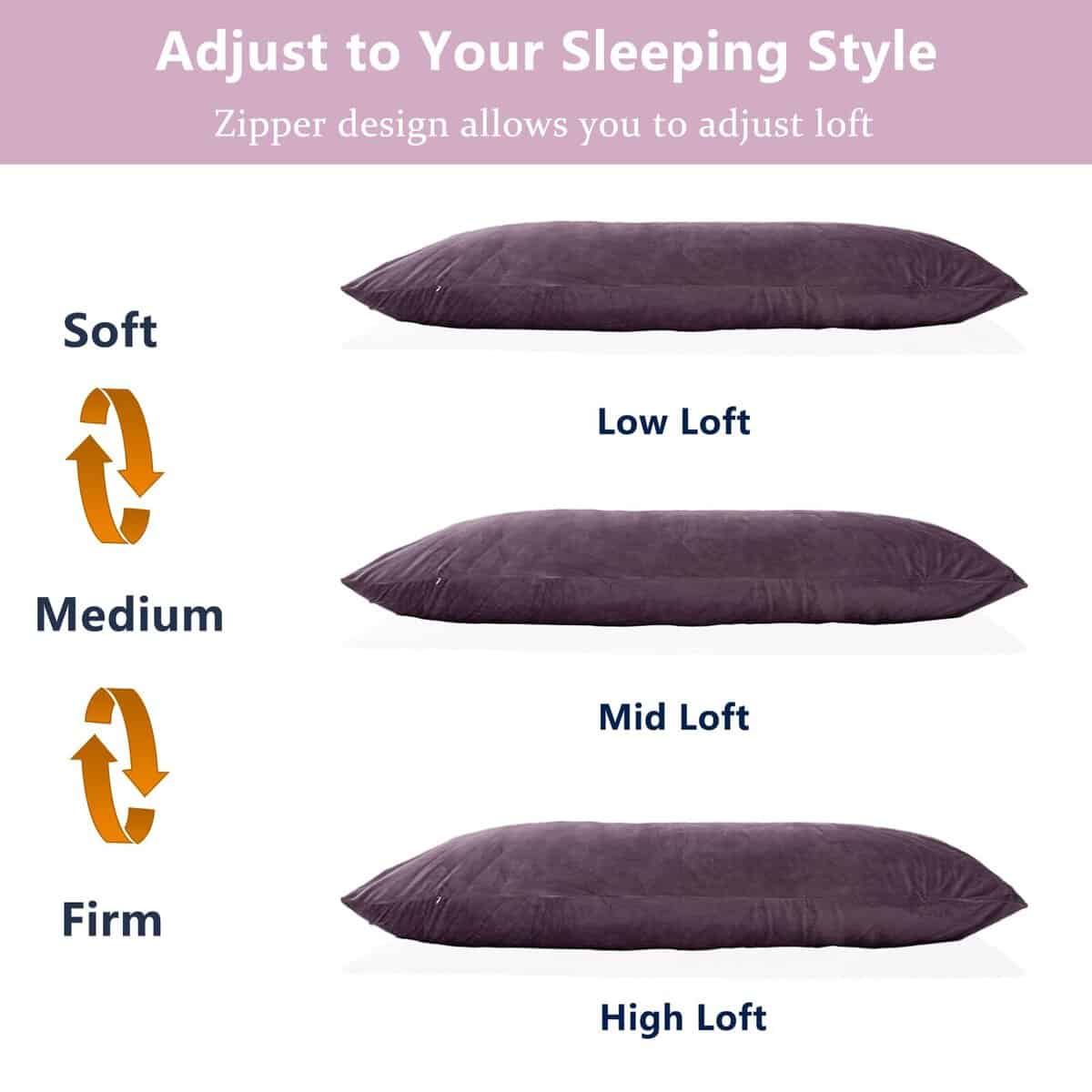 Almohada para el cuerpo 1 MIDDLE ONE, Almohadas de espuma - Imagen 6