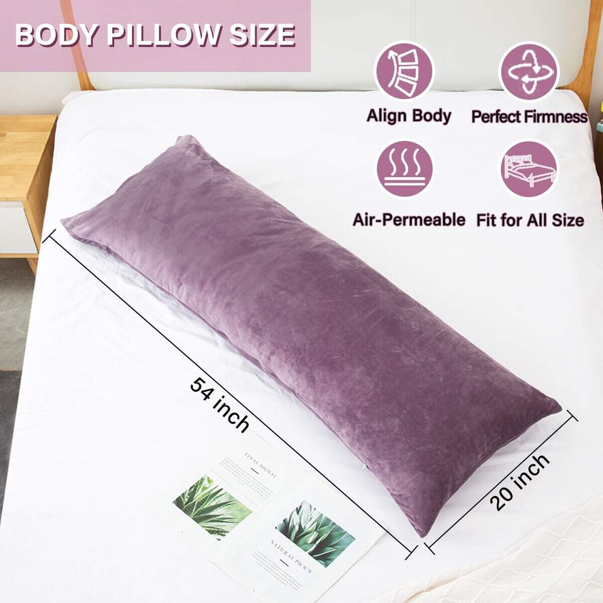 Almohada para el cuerpo 1 MIDDLE ONE, Almohadas de espuma - Imagen 4