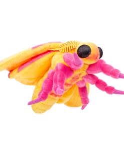 RLOMUTE Juguete de Felpa de Polilla de Hoja de Arce,