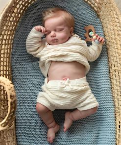 OYESY Muñecas Reborn Niñas 19 Pulgadas Hechas a Mano