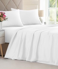 Juego de Sábanas Divididas de Bambú Tamaño Split King -