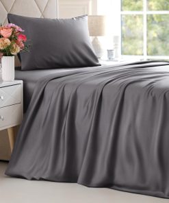 Juego de sábanas de bambú tamaño twin - Sábanas frescas