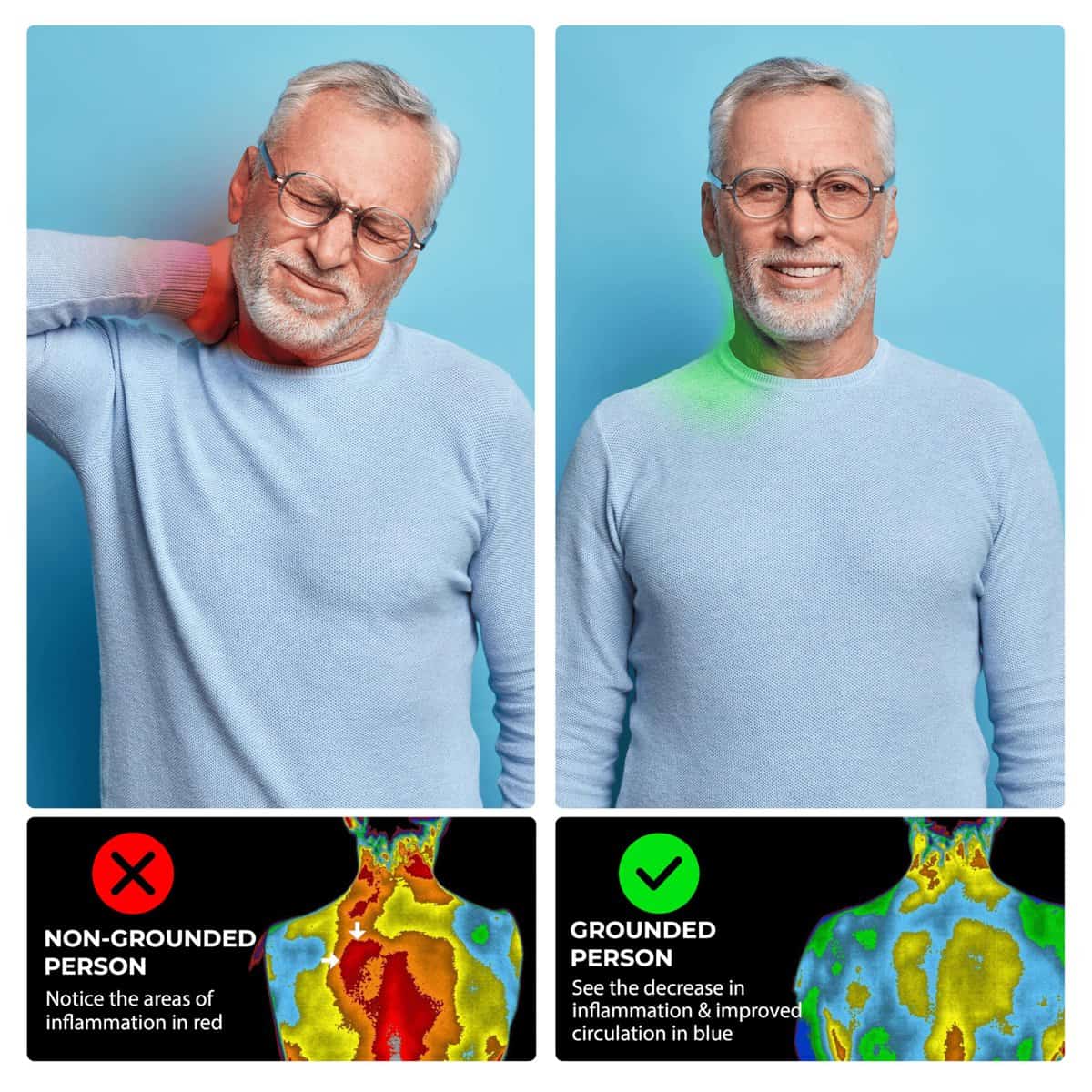 Funda de almohada para descarga a tierra de Earth and Moon - Imagen 4