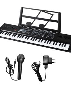 Piano Teclado ZYRODIA con Micrófono USB Teclado de Música