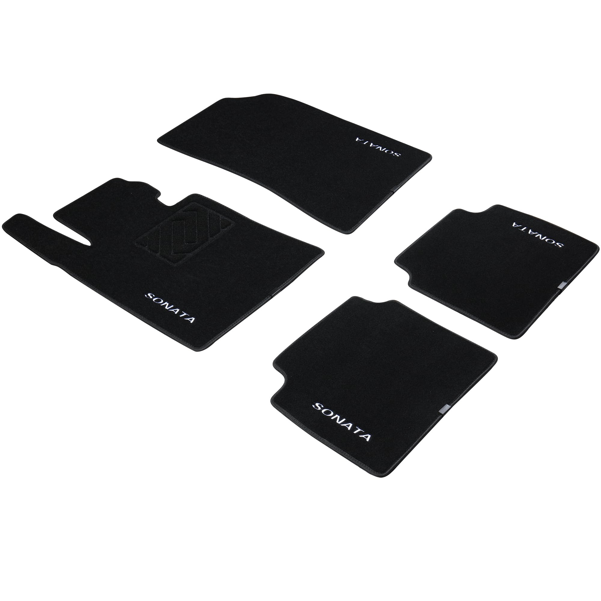 Tapetes Originales para Pisos de Auto en Color Negro,