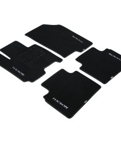 Tapetes de piso de lana ROJ Custom 3D para Tucson 2021-2024