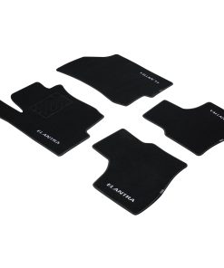 Tapetes Personalizados de Lana ROJ 3D para Hyundai Elantra