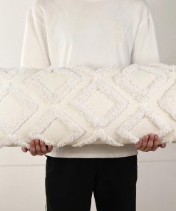 Funda de Almohada Decorativa Larga Tipo Lumbar 12x40 Boho,