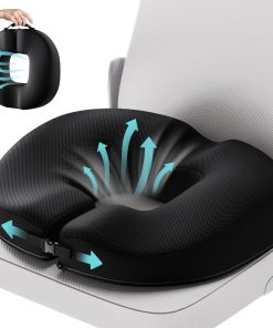 Cojín de Asiento Benazcap para Alivio del Dolor de Coxis,