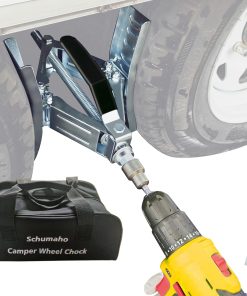 Bloque de rueda para caravana Schumaho, estabilizador