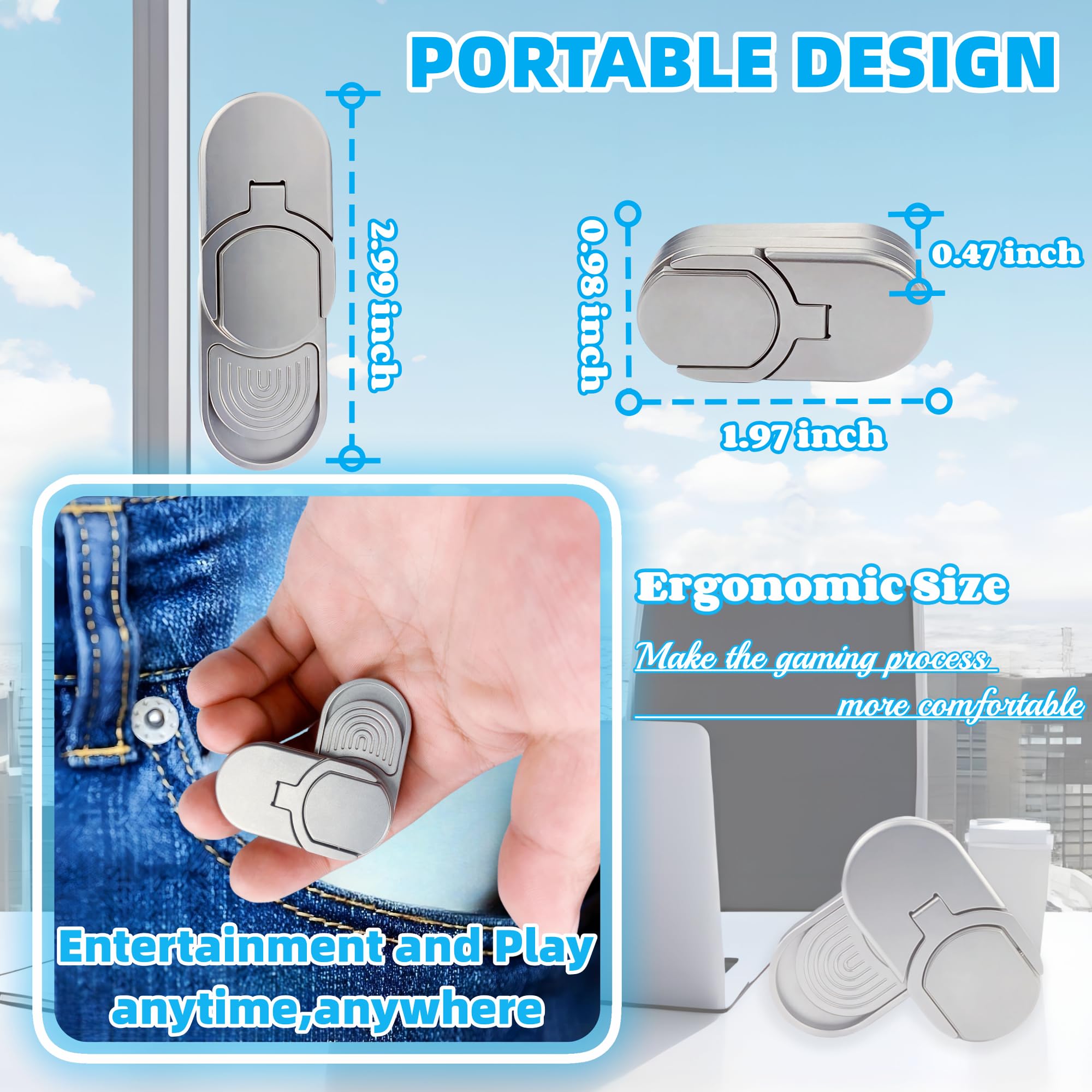 Nuevo Deslizador de Fidget Multi-Funcional con Objetivo - Imagen 5