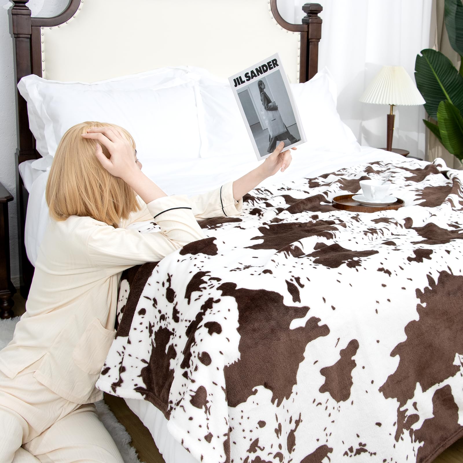 Manta de Franela de Tamaño King para Cama, Suave y - Imagen 3