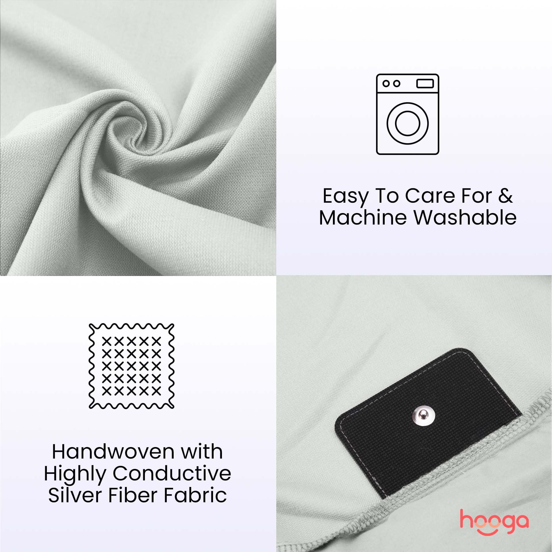 Hoja de Puesta a Tierra Hooga, Sábana Ajustada Orgánica - Imagen 5