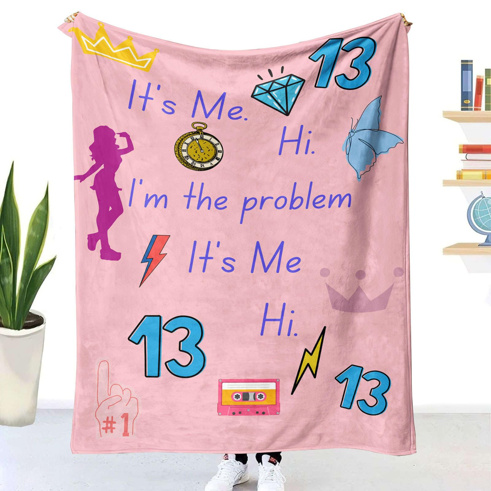 Manta 'I'm The One', Regalo Artesanal para un Fanático de