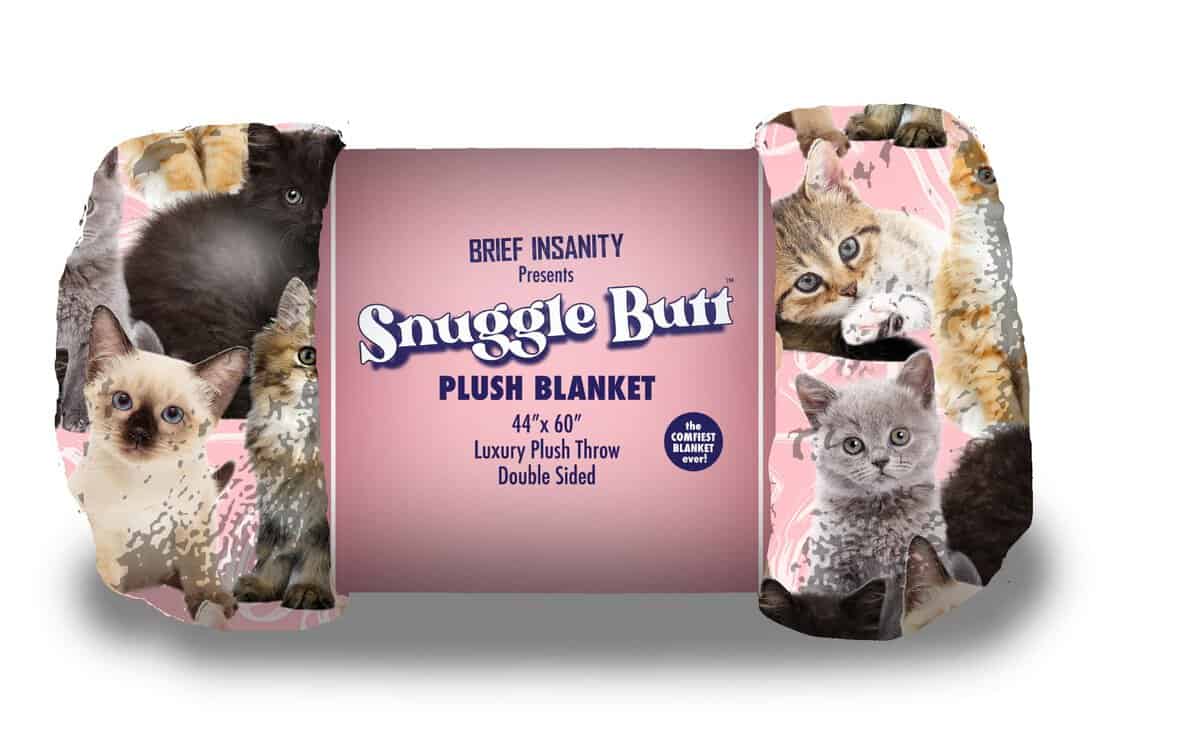 Manta de felpa de lujo BRIEF INSANITY - Manta de doble cara - Imagen 3