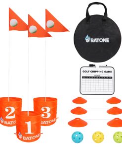 Juego de Cubo de Golf para Niños y Adultos - 3 Hoyos