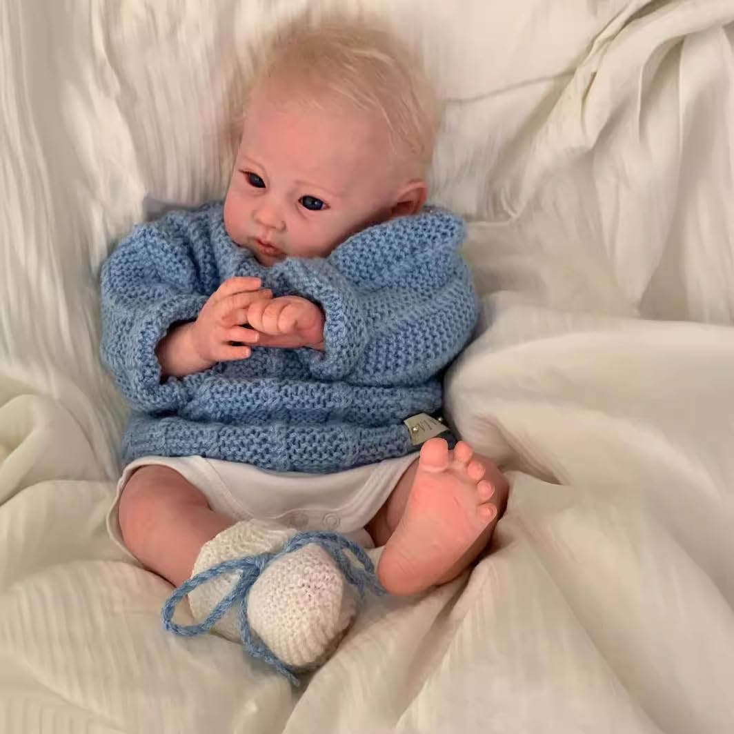 Muñecas Reborn, Muñeca de Bebé Realista de 20 pulgadas Niña - Imagen 5