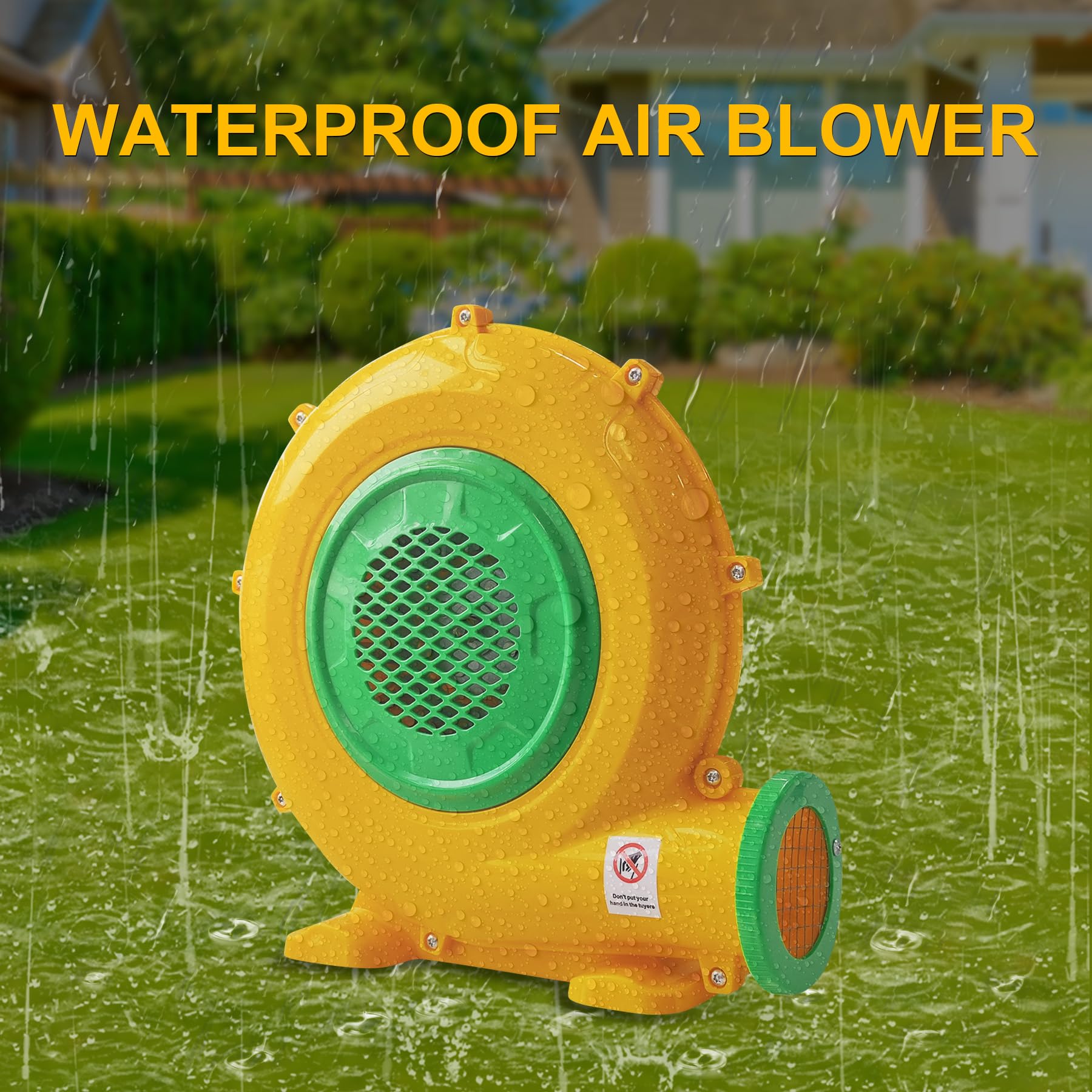 Soplador Huilynsen para Casa de Rebote - Soplador de 550W - Imagen 6