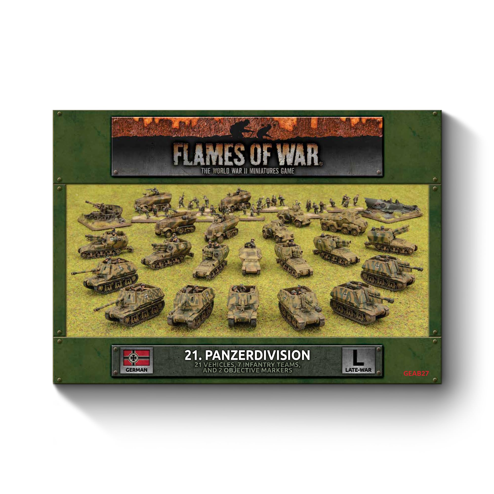Flames of War - GEAB27 - Alemán - Paquete de Ejército 21a - Imagen 5