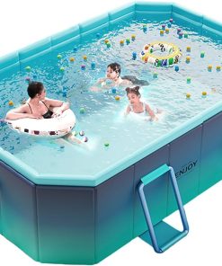 Piscina Plegable para Niños y Adultos, Piscina Exterior No