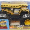 Hot Wheels Monster Trucks Camión de Juguete de Metal a